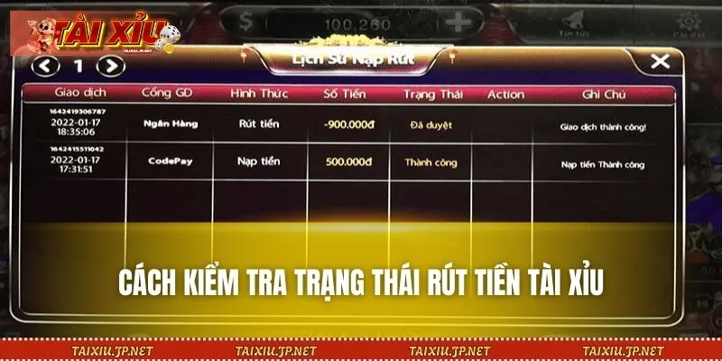 Quy trình kiểm tra trạng thái giao dịch nhanh, gọn, lẹ