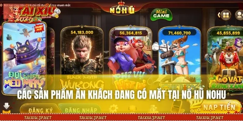 Những sản phẩm đáng thử tại sảnh chơi nổ hũ 2026